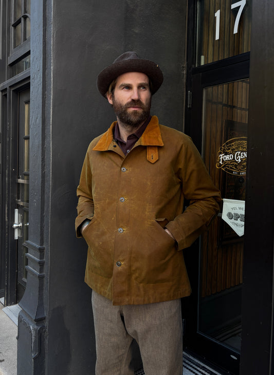 Fleurs de Bagne Waxed "Lantern" Jacket