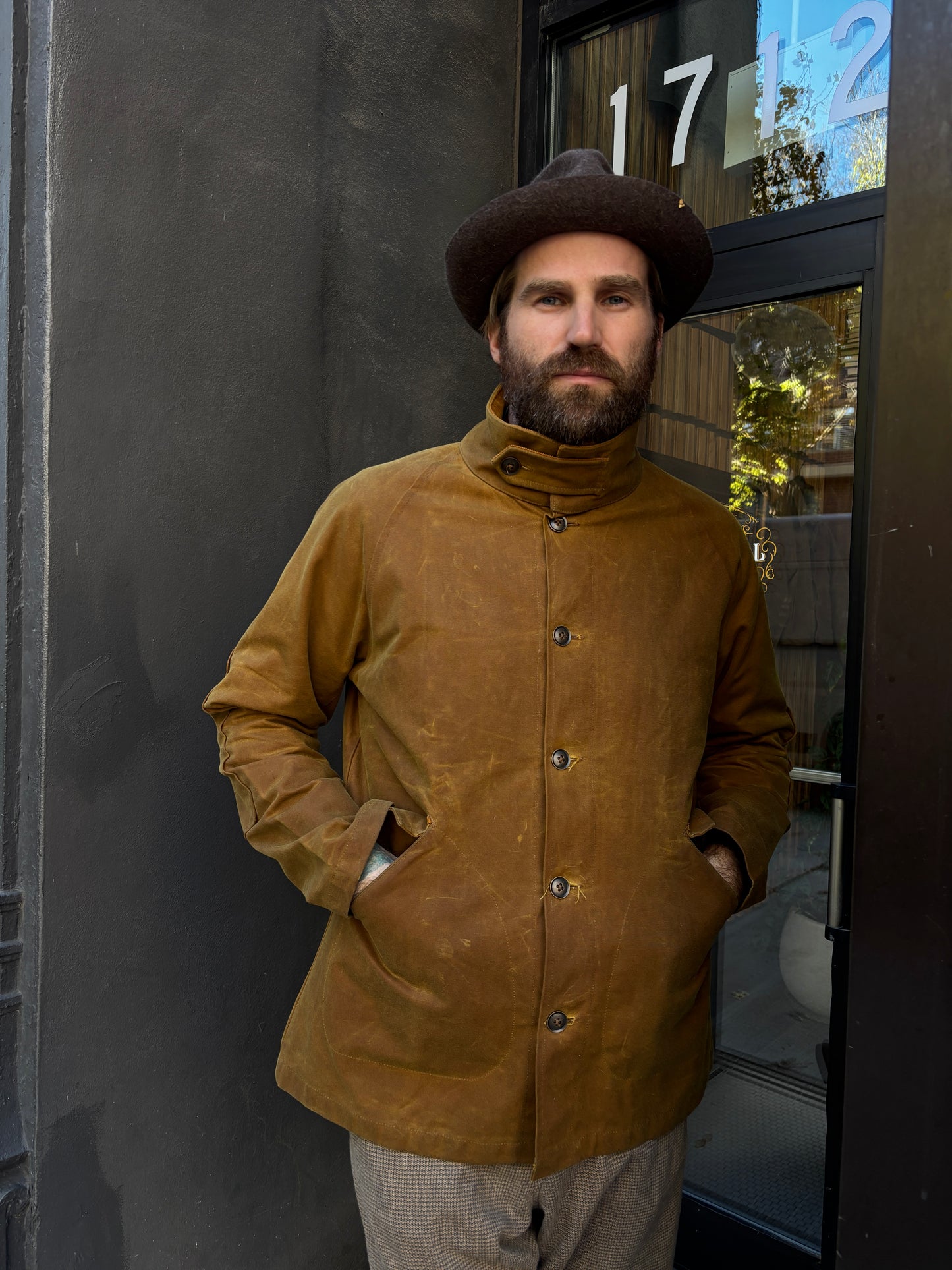 Fleurs de Bagne Waxed "Lantern" Jacket