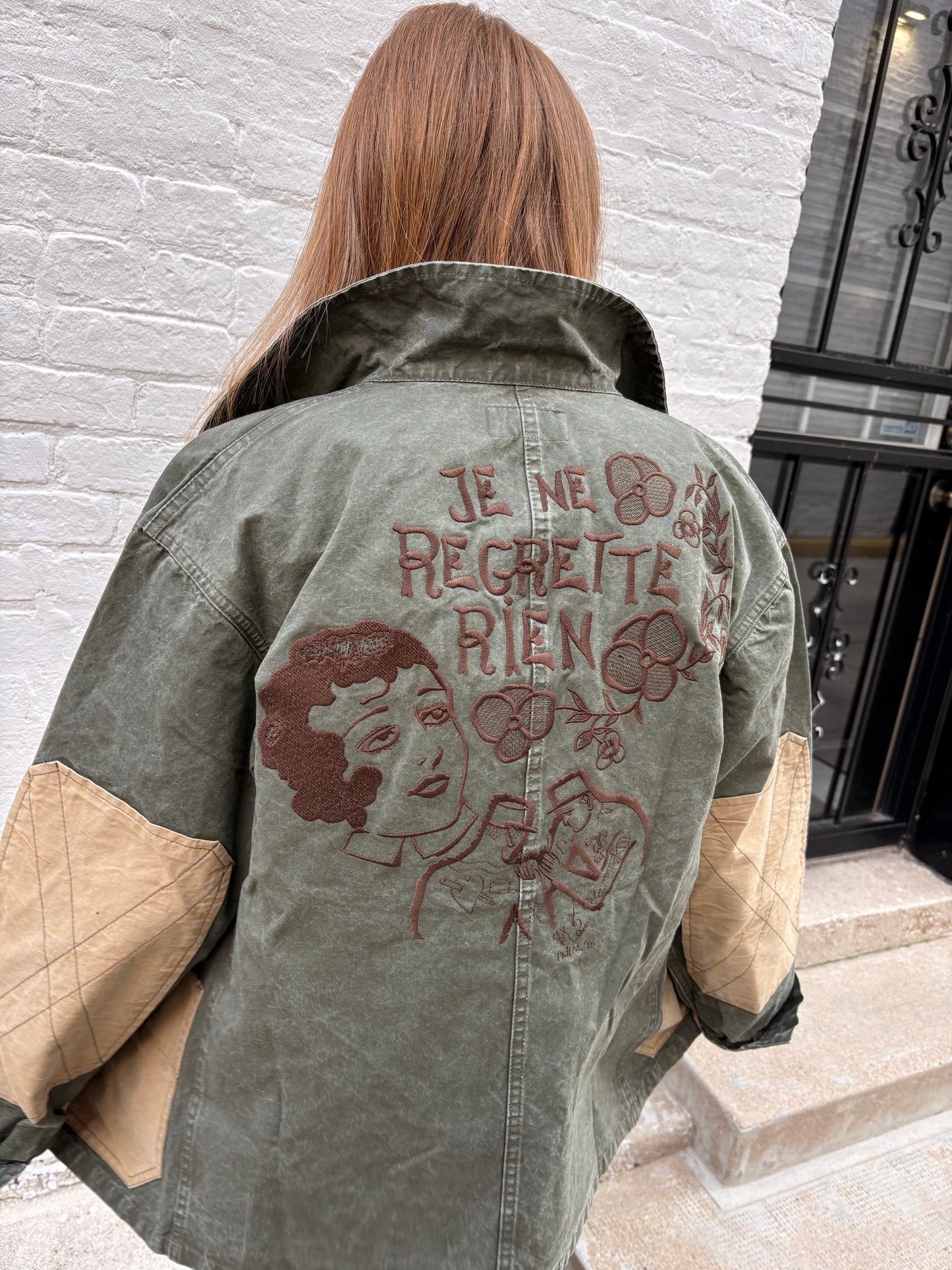 Fleurs de Bagne Men's Camerone Broderie Jacket