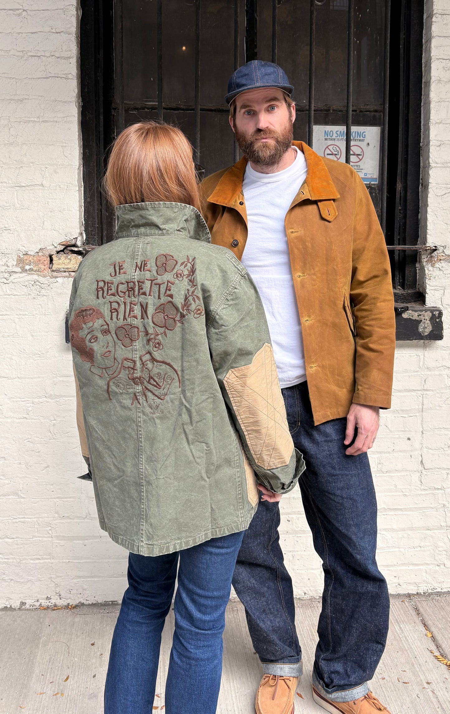 Fleurs de Bagne Men's Camerone Broderie Jacket