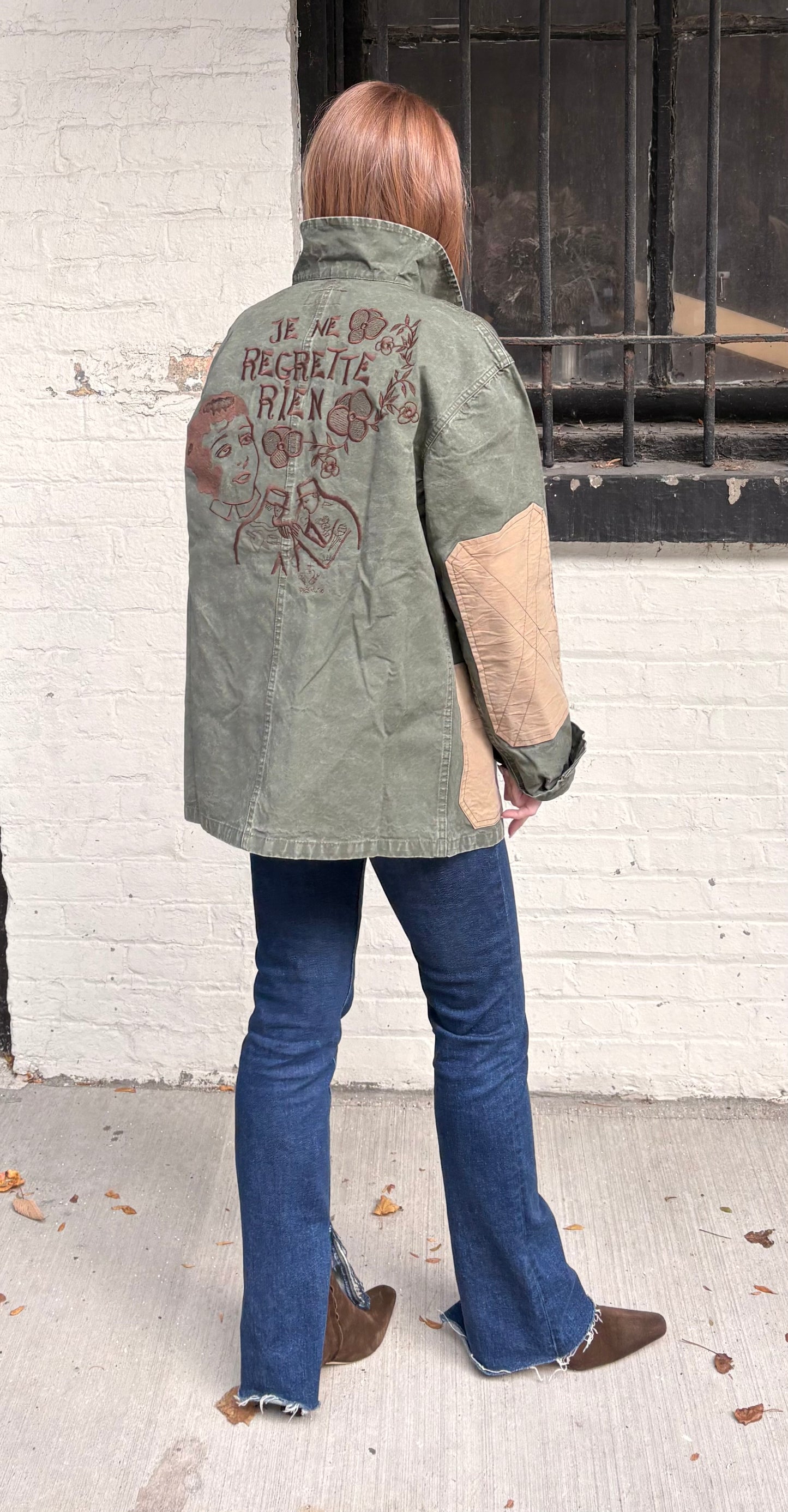 Fleurs de Bagne Men's Camerone Broderie Jacket