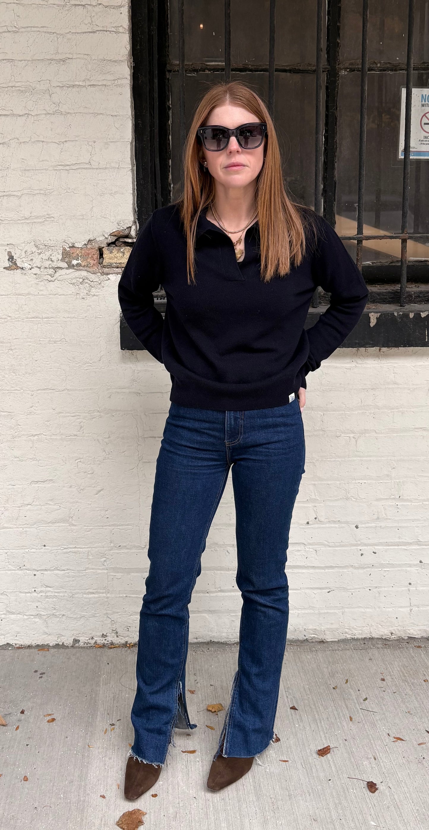 Merz b. Schwanen Women's V-neck Pullover