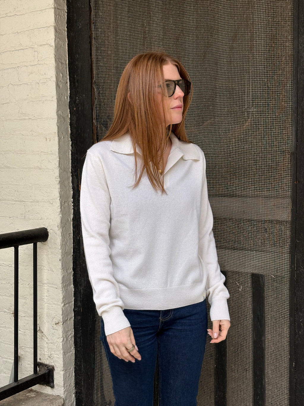 Merz b. Schwanen Women's V-neck Pullover