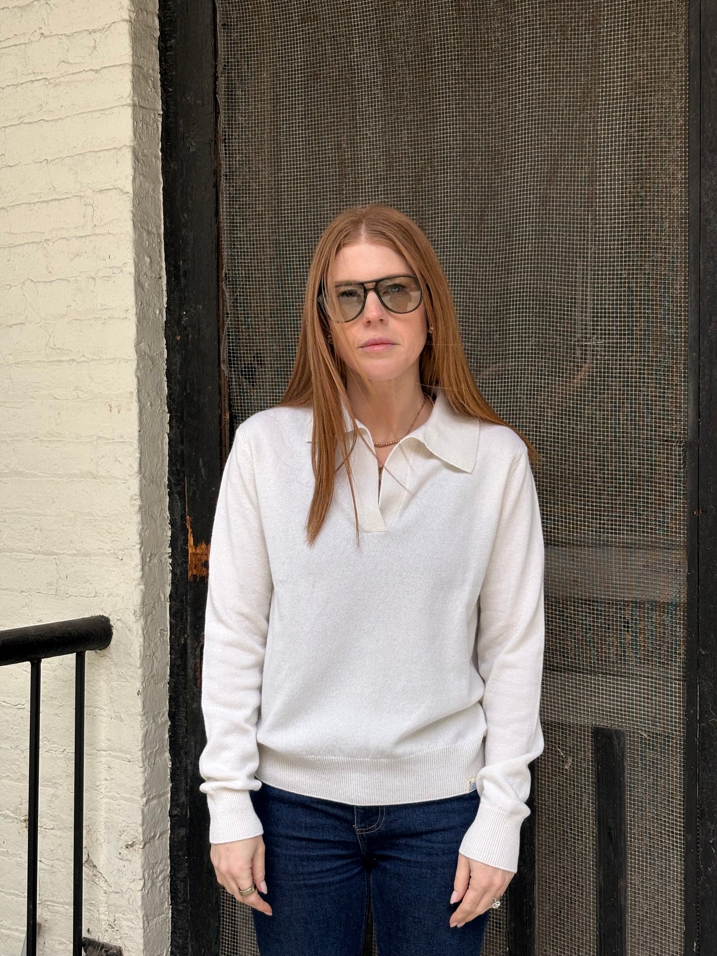 Merz b. Schwanen Women's V-neck Pullover