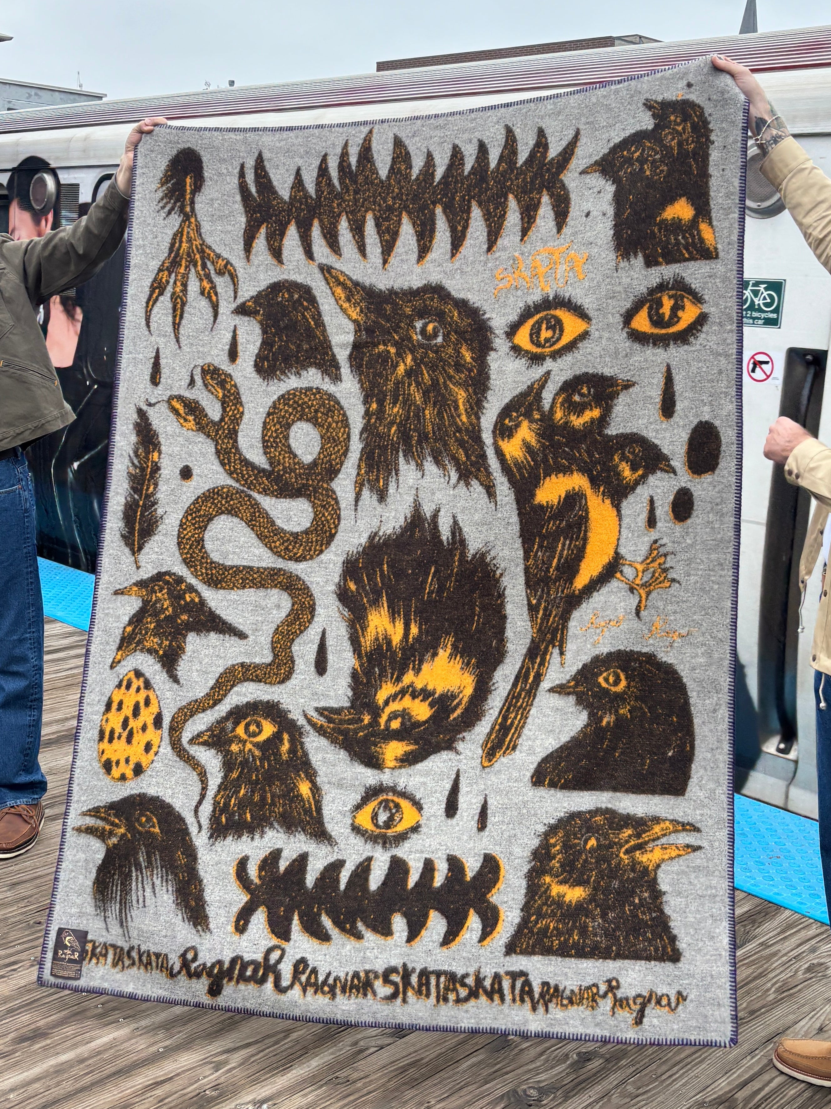 Indigofera Skata Blanket