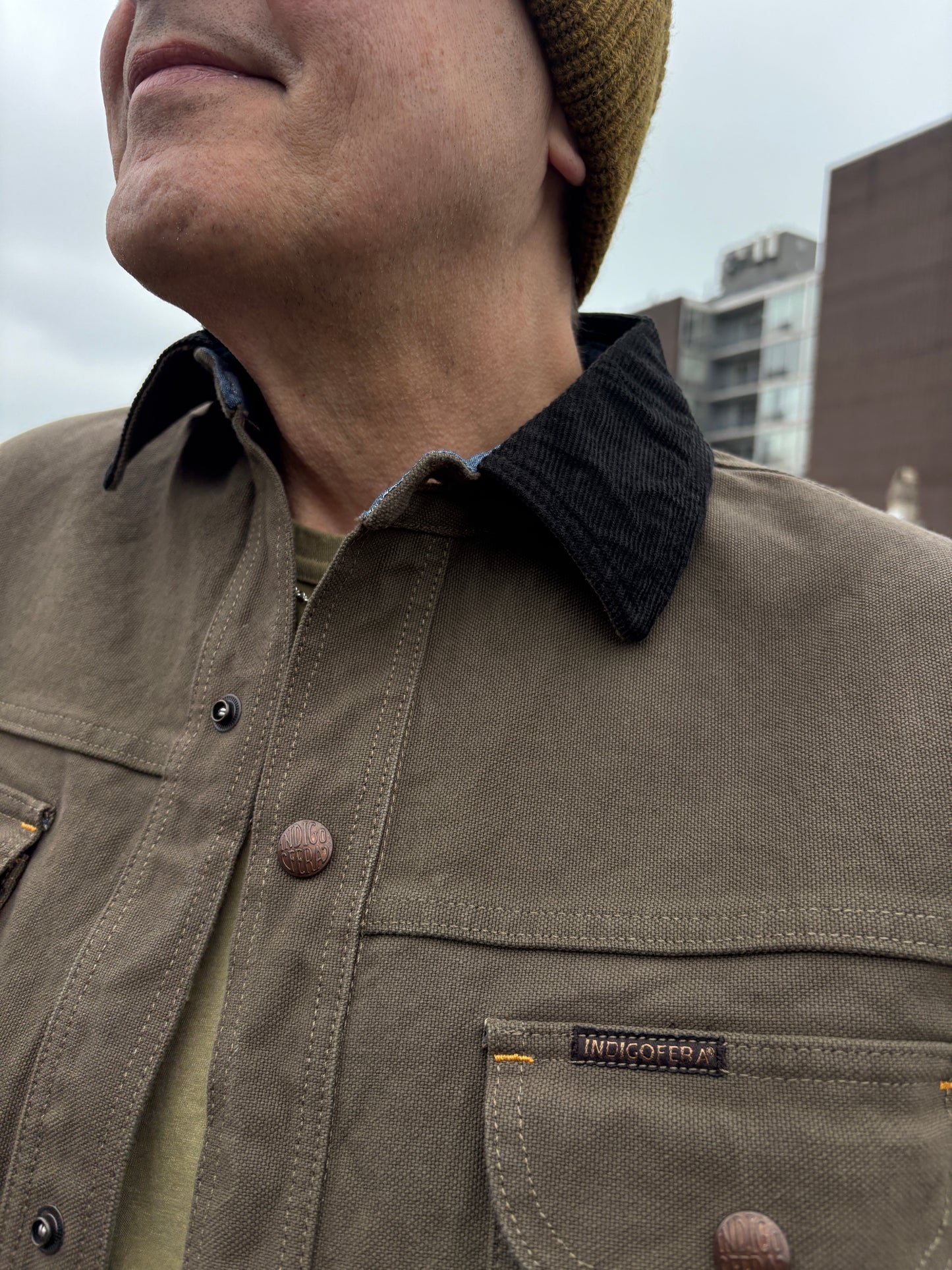 Indigoferra Fargo Quarter Jacket