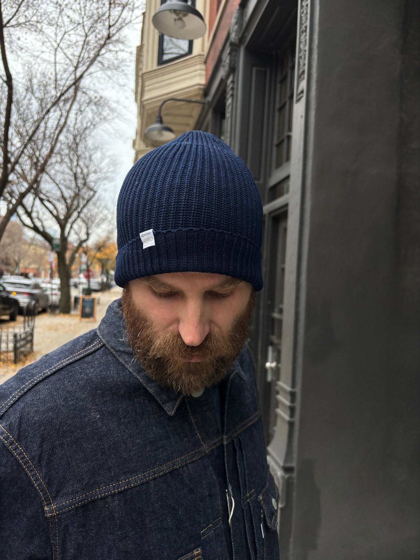 omotodenim Indigo Knit Cap