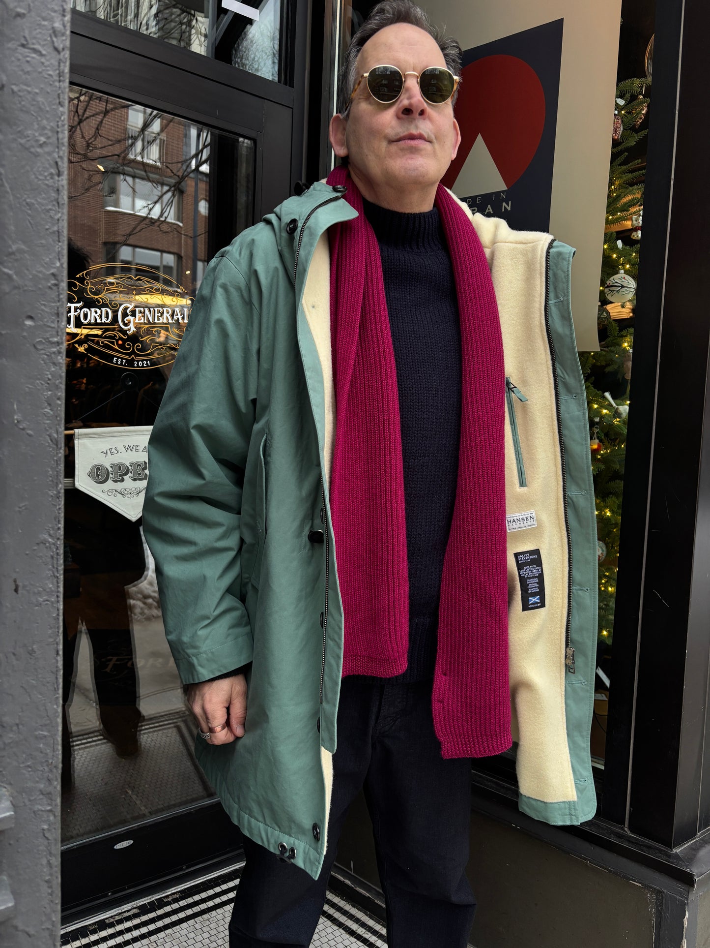 Rasmus Zip Waxed Parka