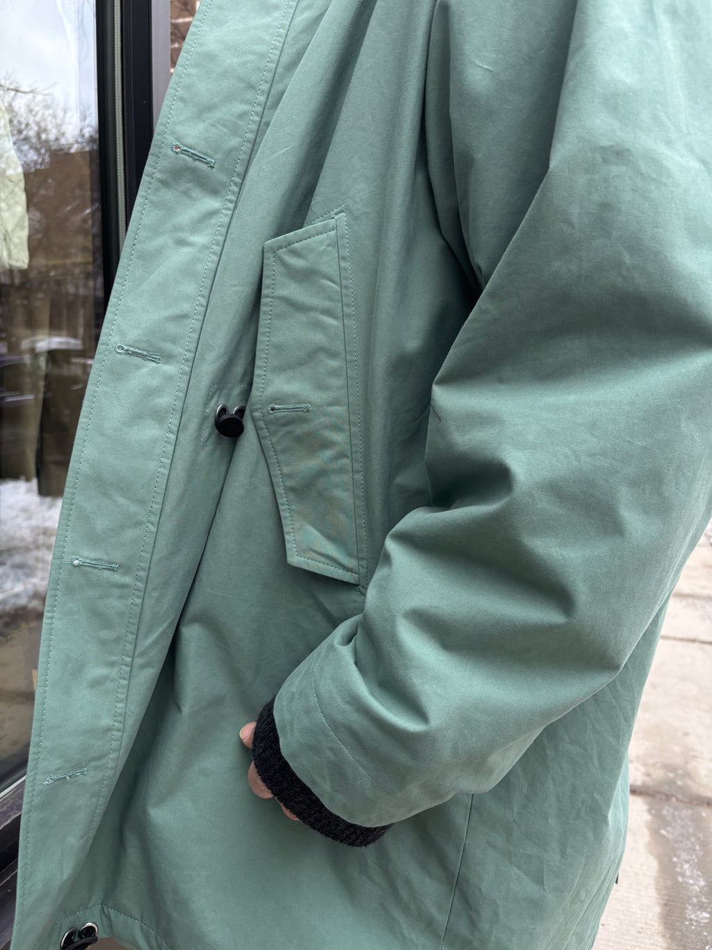 Rasmus Zip Waxed Parka
