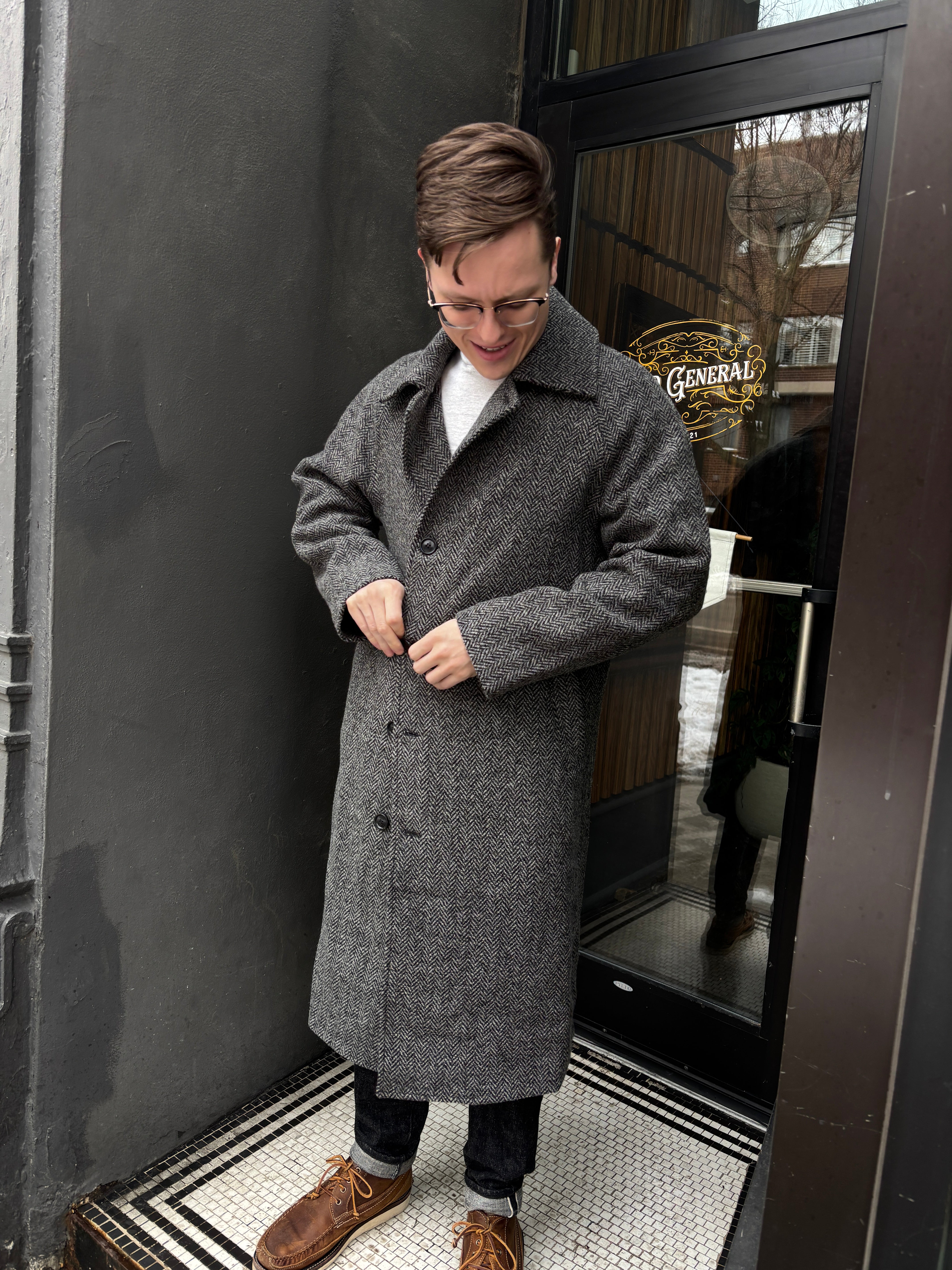 Sigurd Long Wool Coat – Ford General