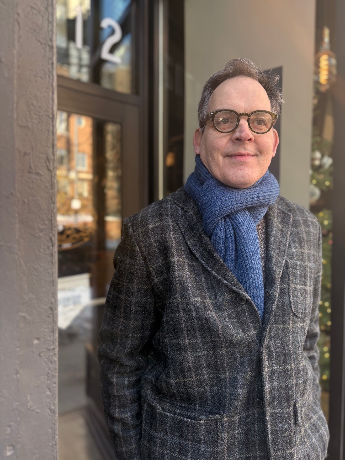 Petter Knitted Rib Scarf