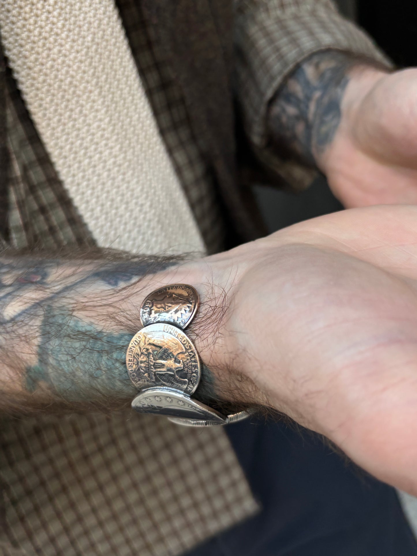 North Works All Combination Coin Bracelet