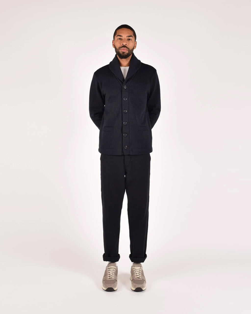 Shawl Sweater Wool Coat