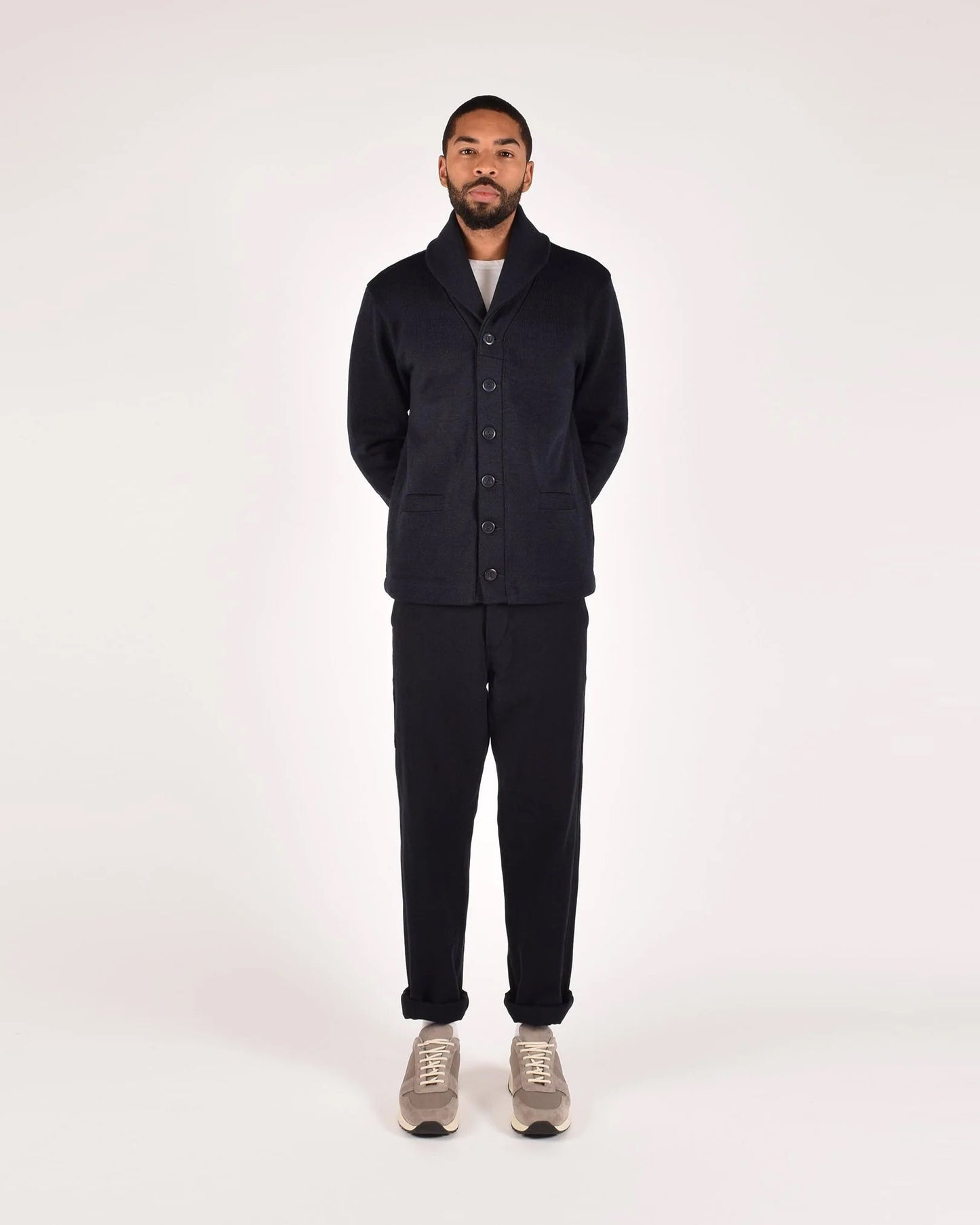 Shawl Sweater Wool Coat