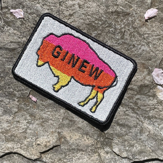 Ginew Neon Ombre Buffalo Patch