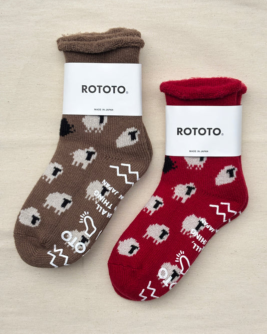 Rototo Pile Room Socks Sheep