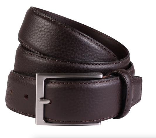 Tumbled Leather Belt