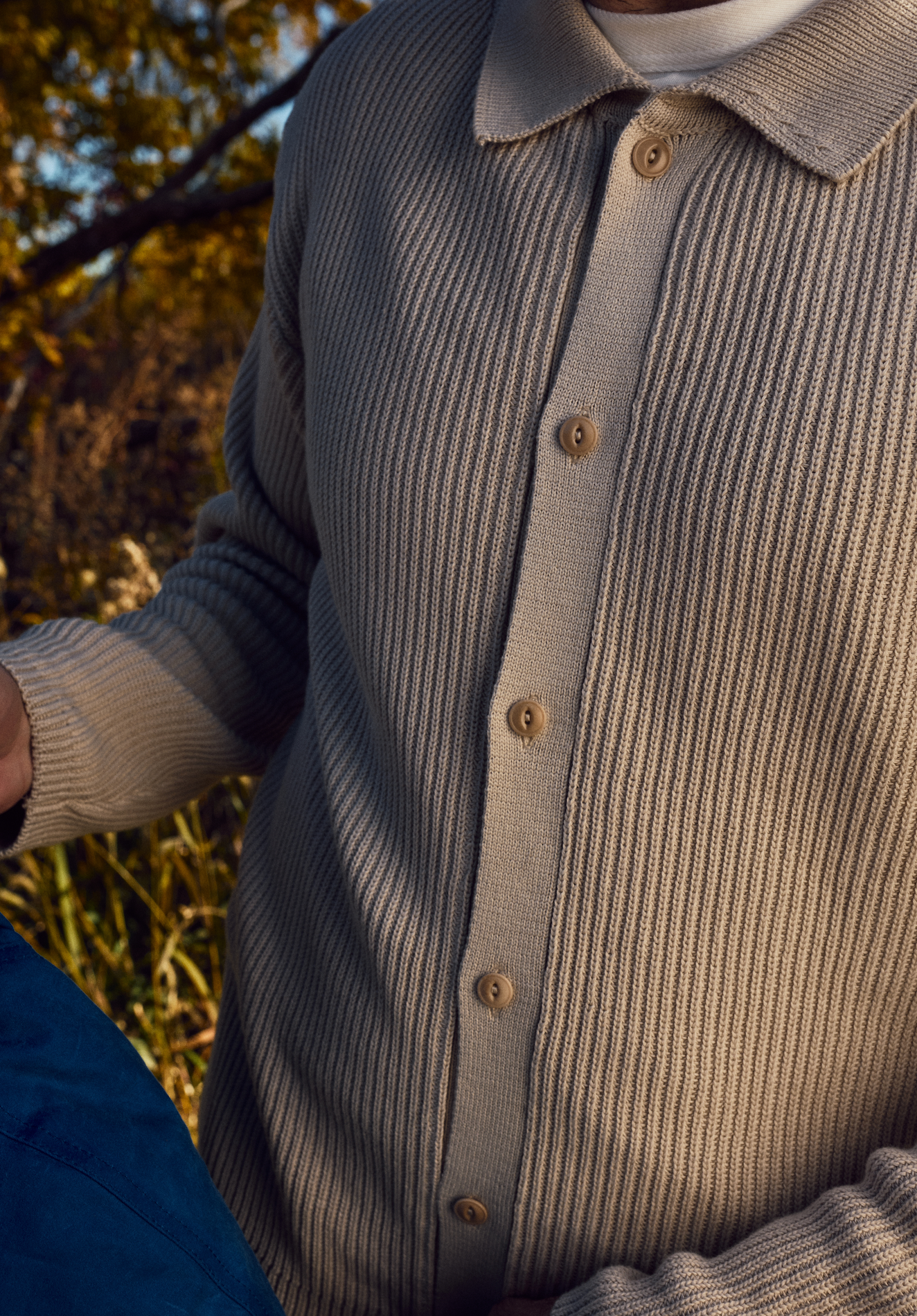 Merz b. Schwanen Ribbed Knitshirt