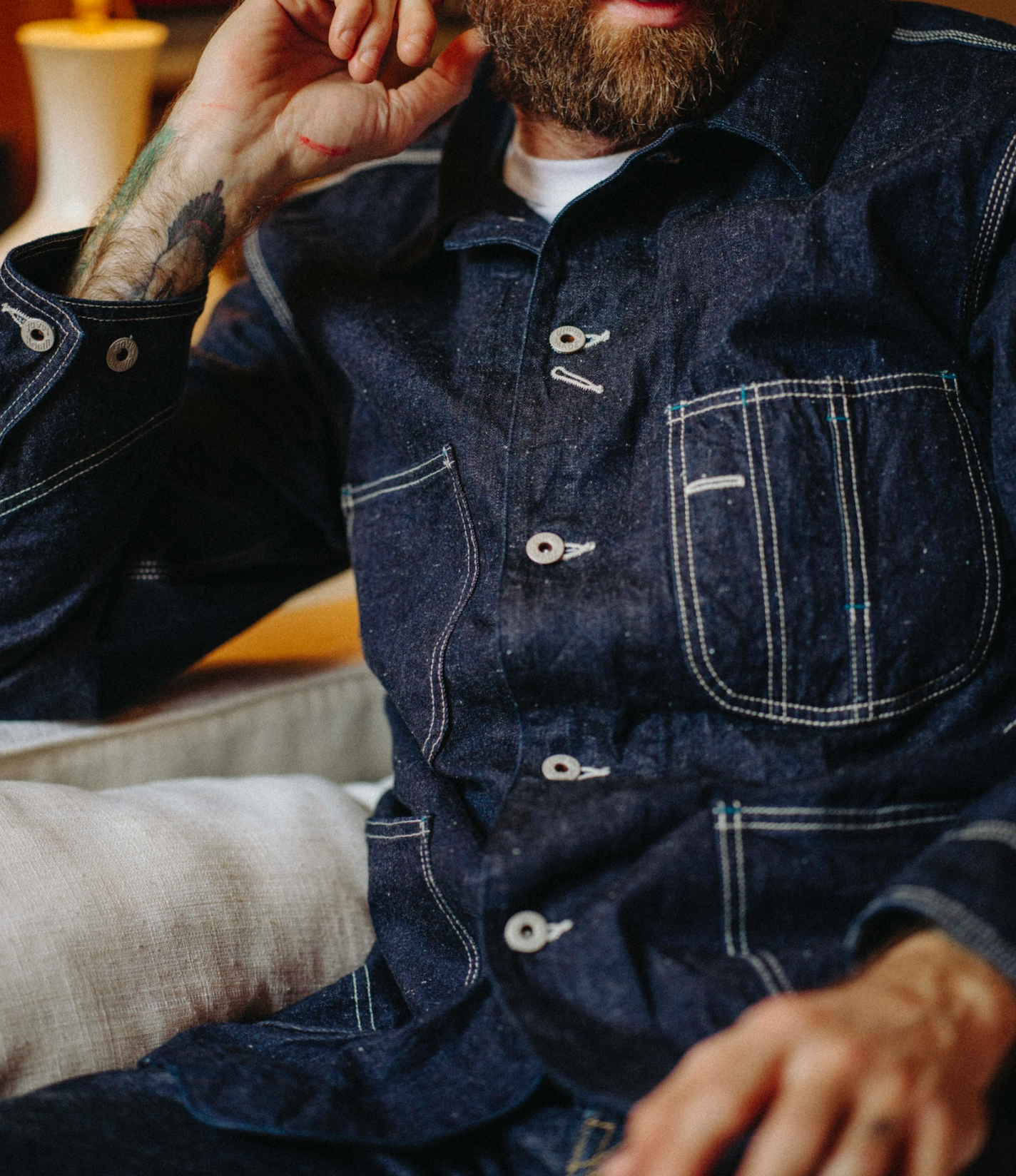 omotodenim 11.5oz Nep Denim Coverall