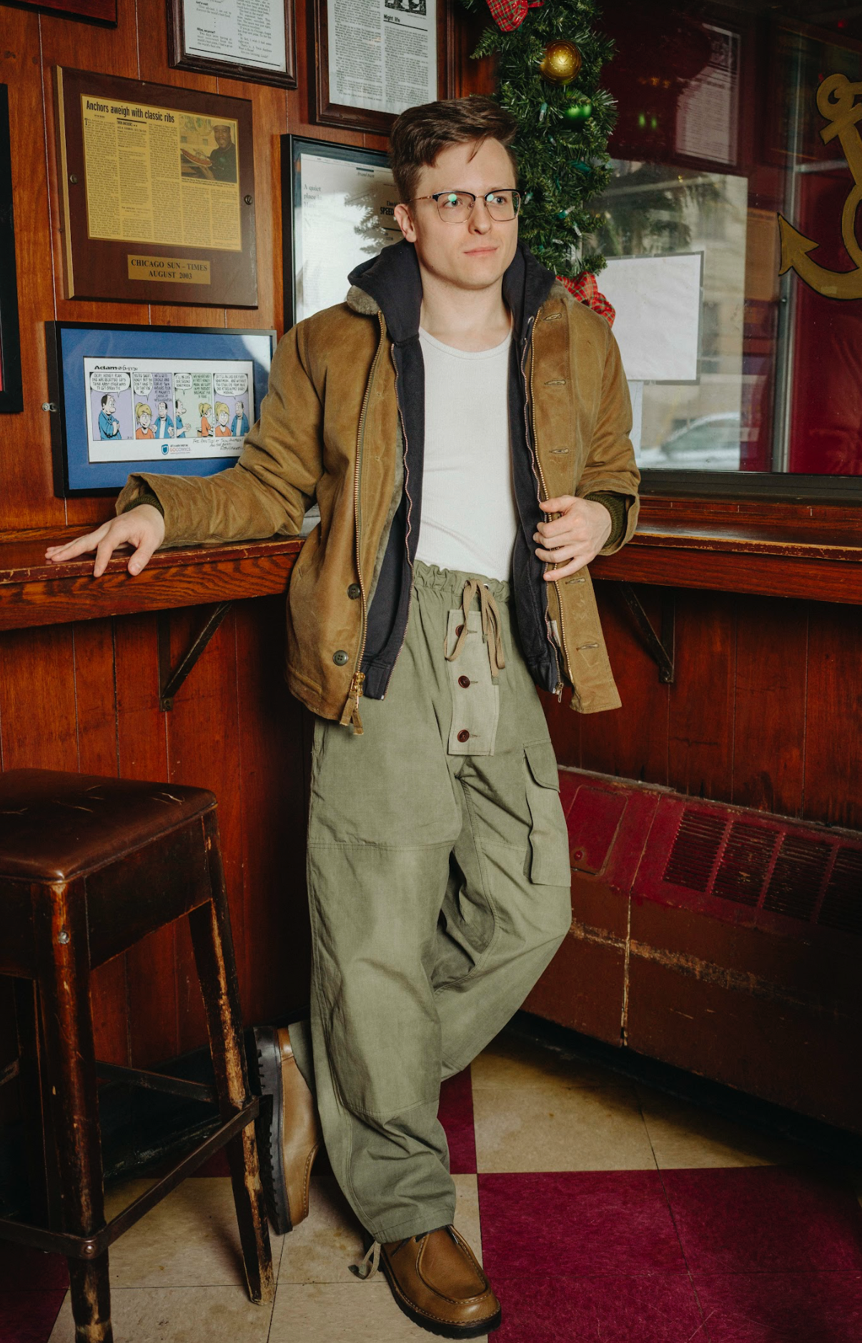 Dehen 1920 N-1 Deck Jacket Waxed Canvas