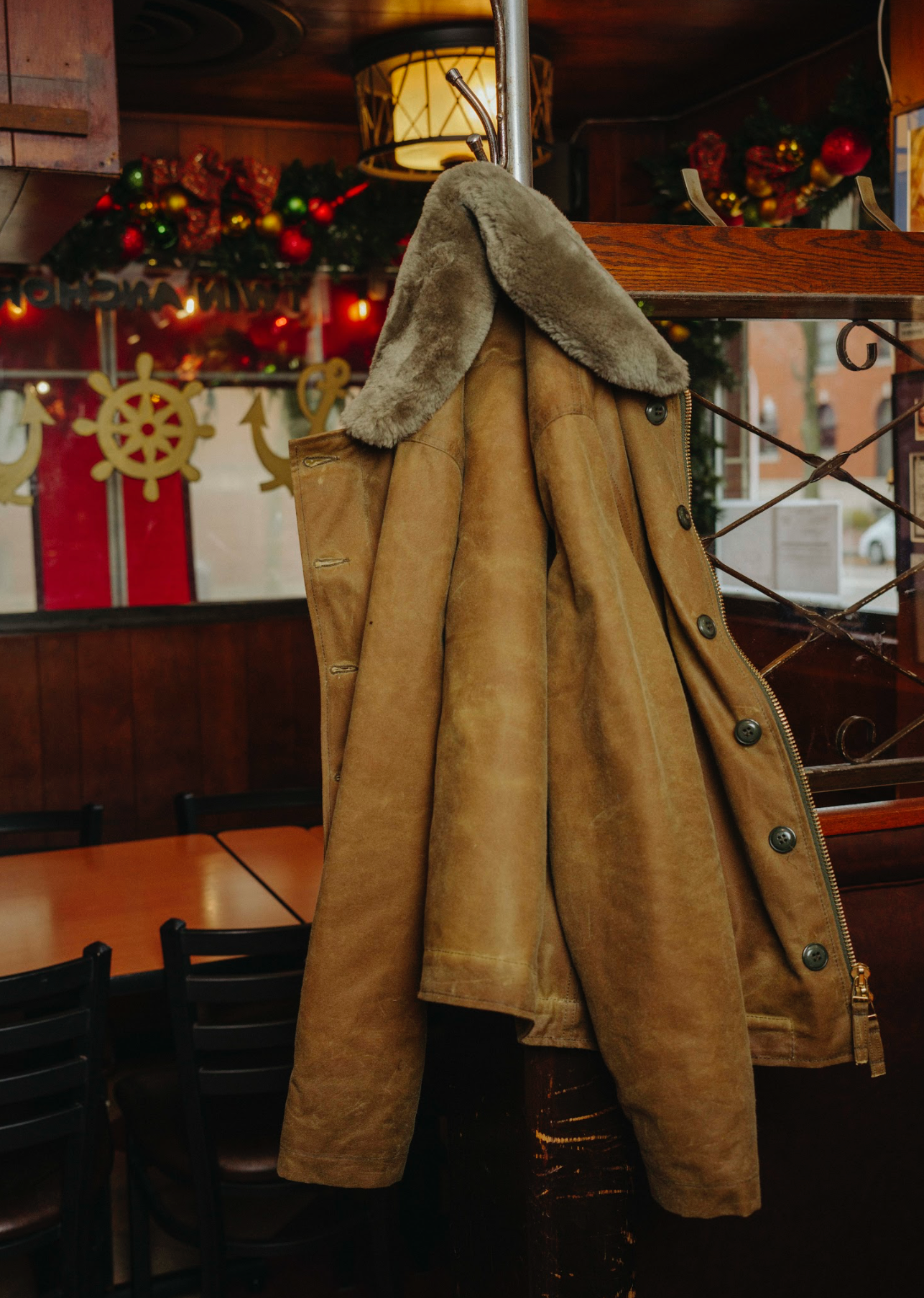 Dehen 1920 N-1 Deck Jacket Waxed Canvas