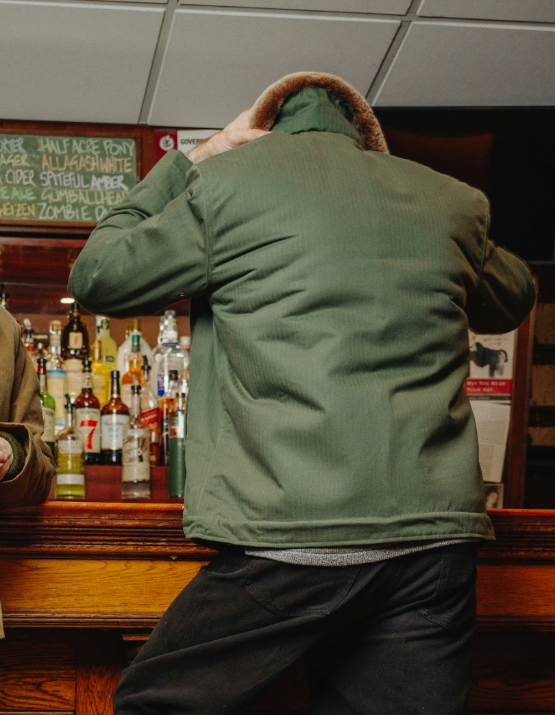 Dehen 1920 N-1 Deck Jacket Dry Wax Cotton