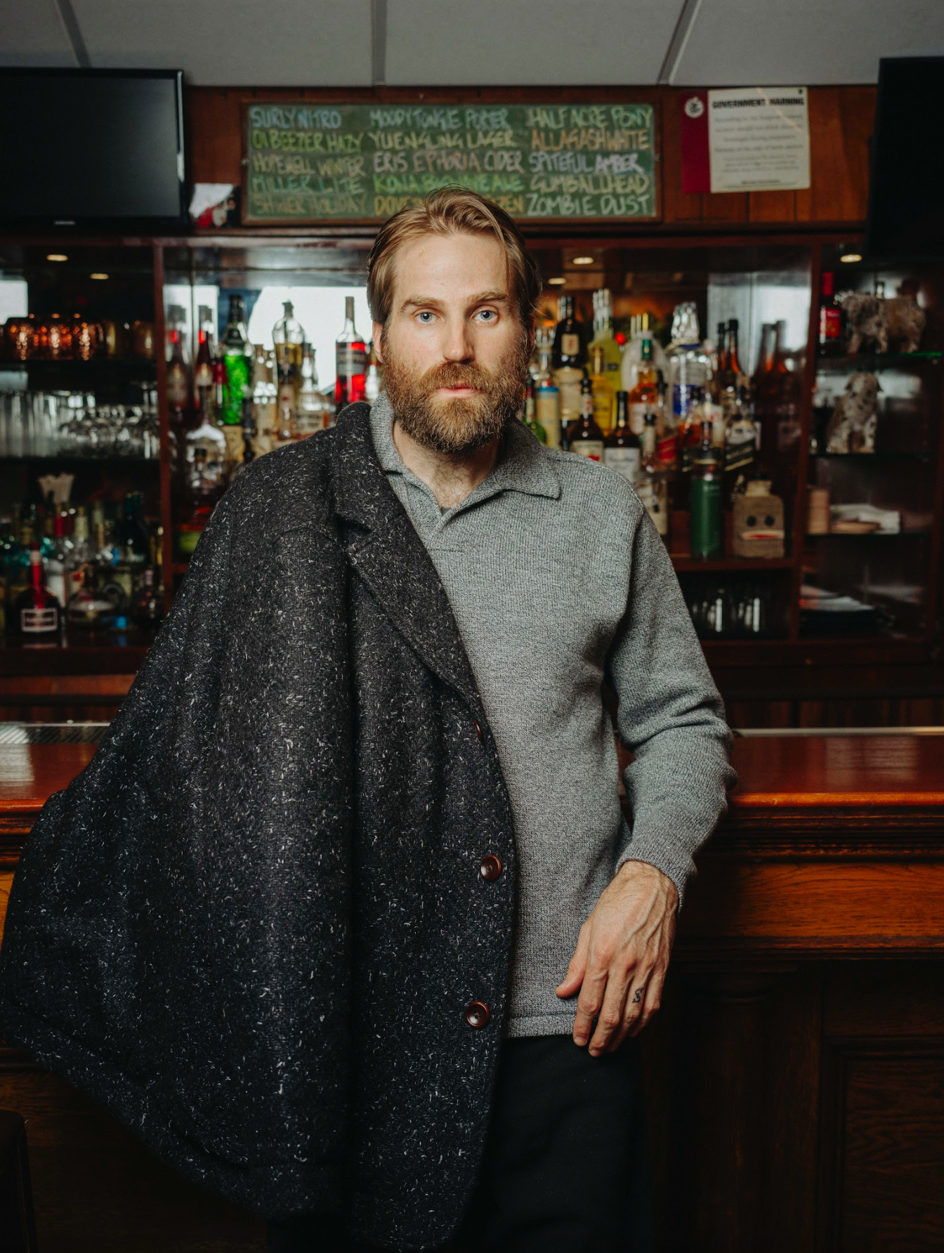 Inis Meain Buttonless Polo