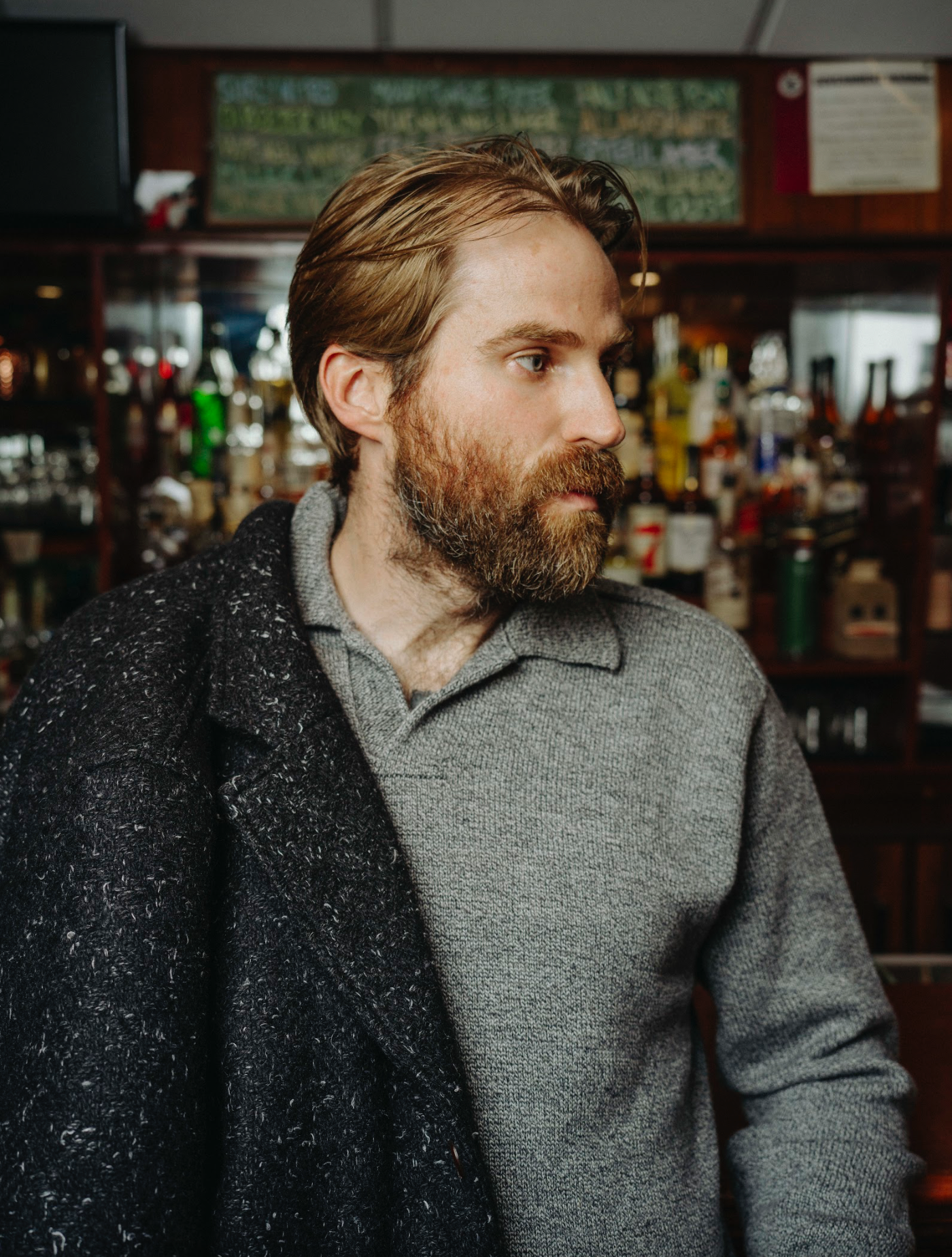 Inis Meain Buttonless Polo