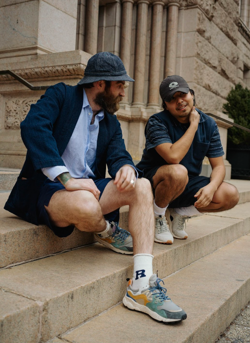 omotodenim 12oz Cube Sashiko Happi