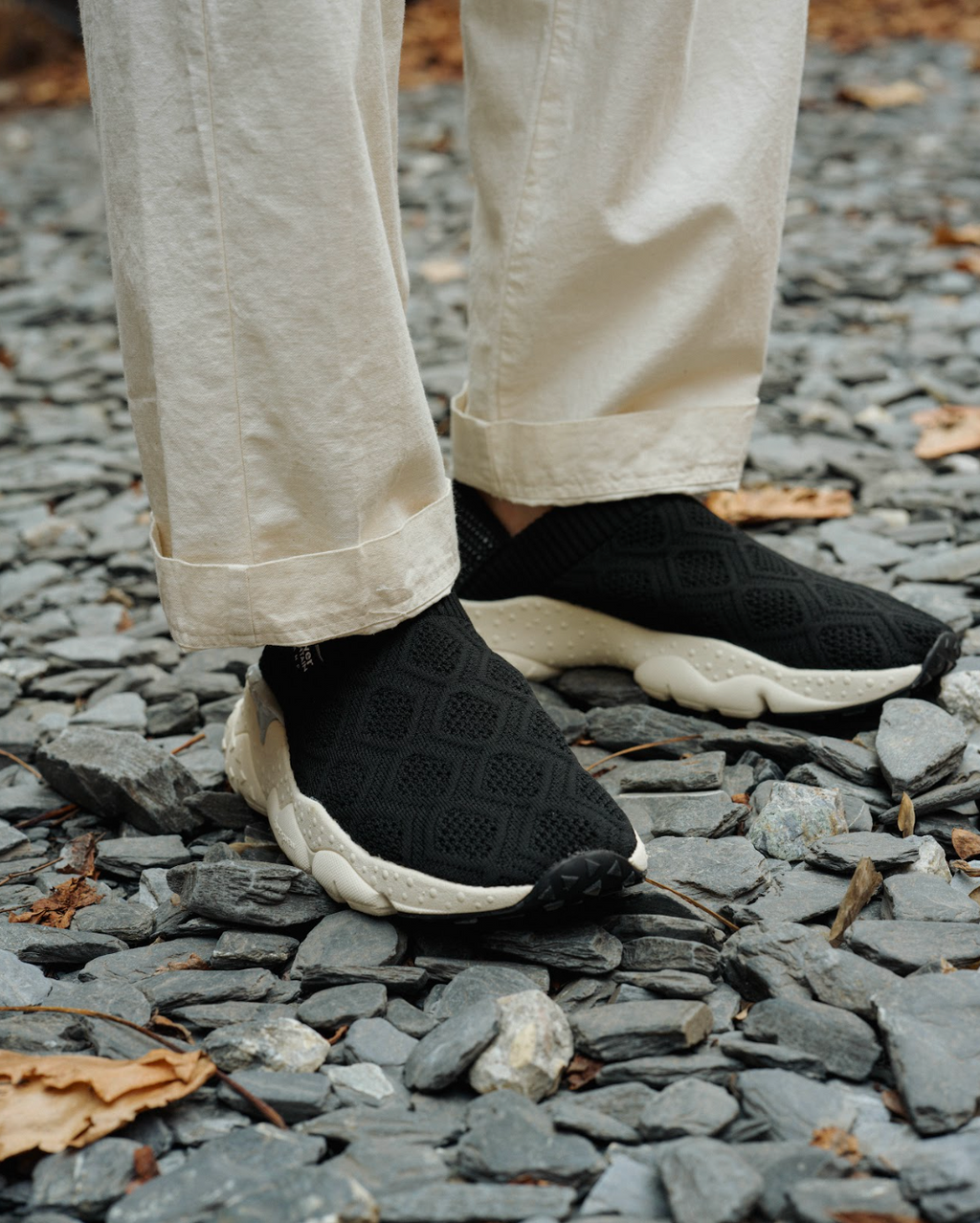 Flower Mountain Camp Uni Woven Cloth Slip-on Sneaker