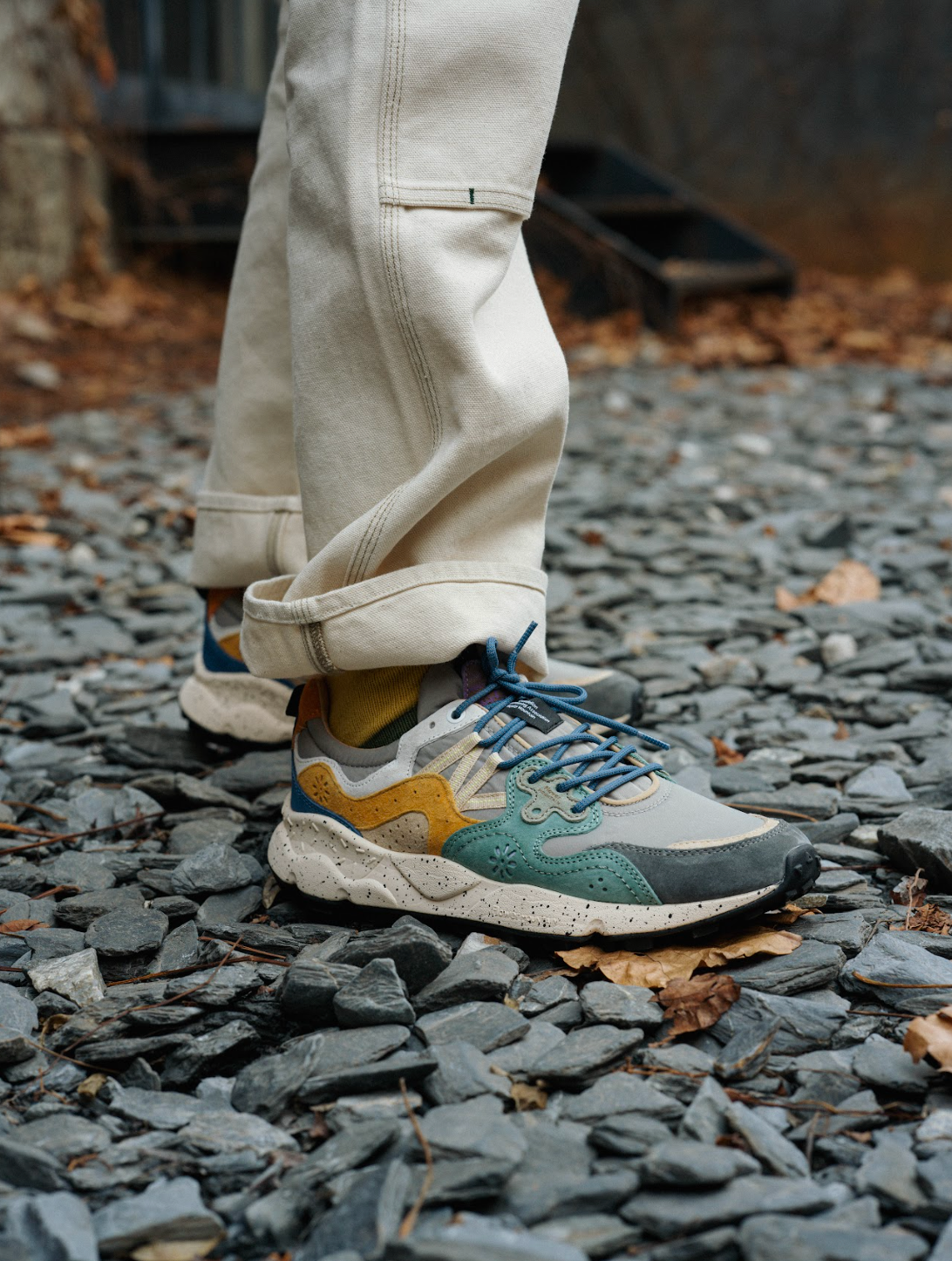 Flower Mountain Yamano 3 Uni Suede/Nylon Sneaker