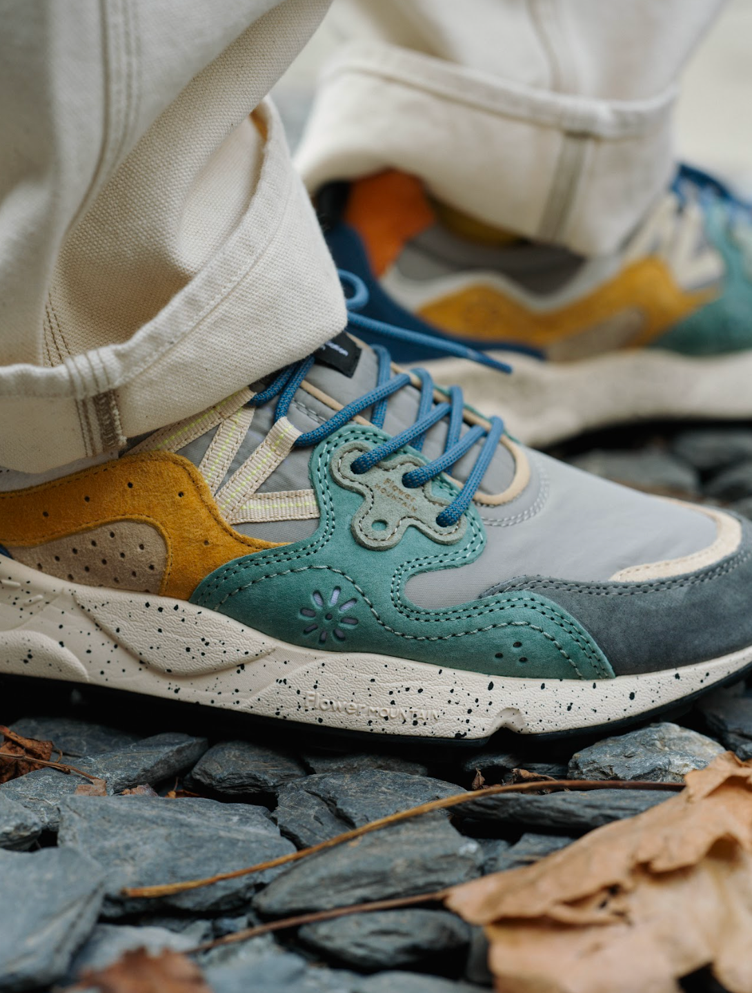 Flower Mountain Yamano 3 Uni Suede/Nylon Sneaker