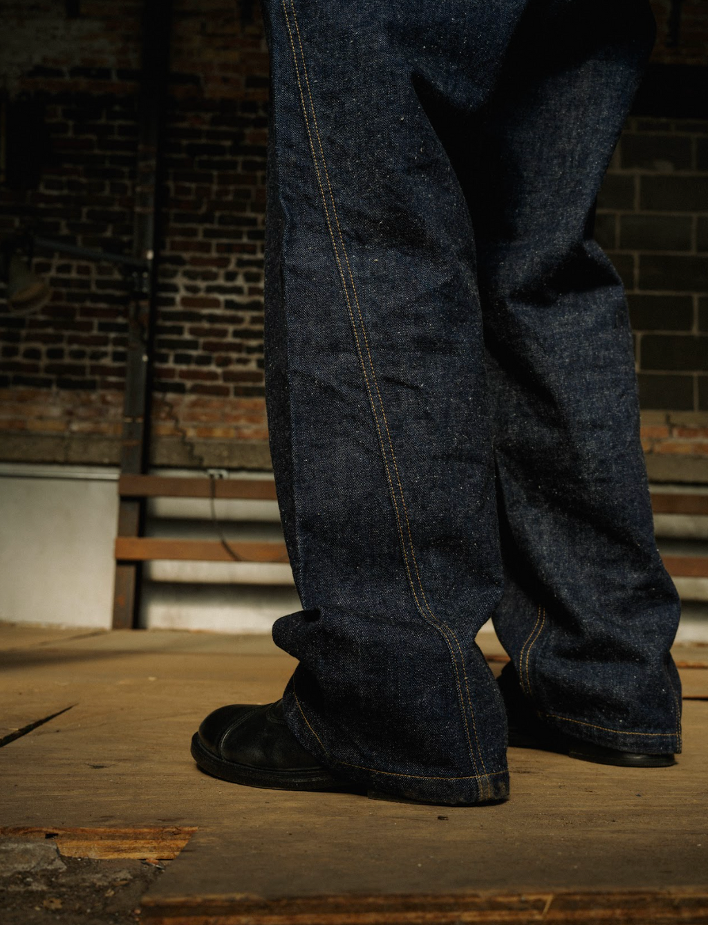 Hansen Robby Wide Cut Denim Jean Trousers