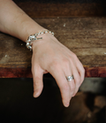North Works Coin Chain Bracelet