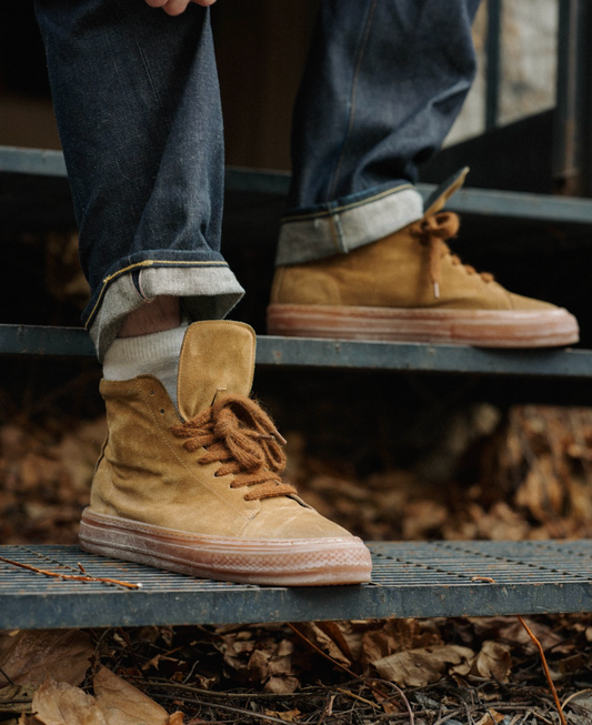 MOMA Fox Cognac Sneakers