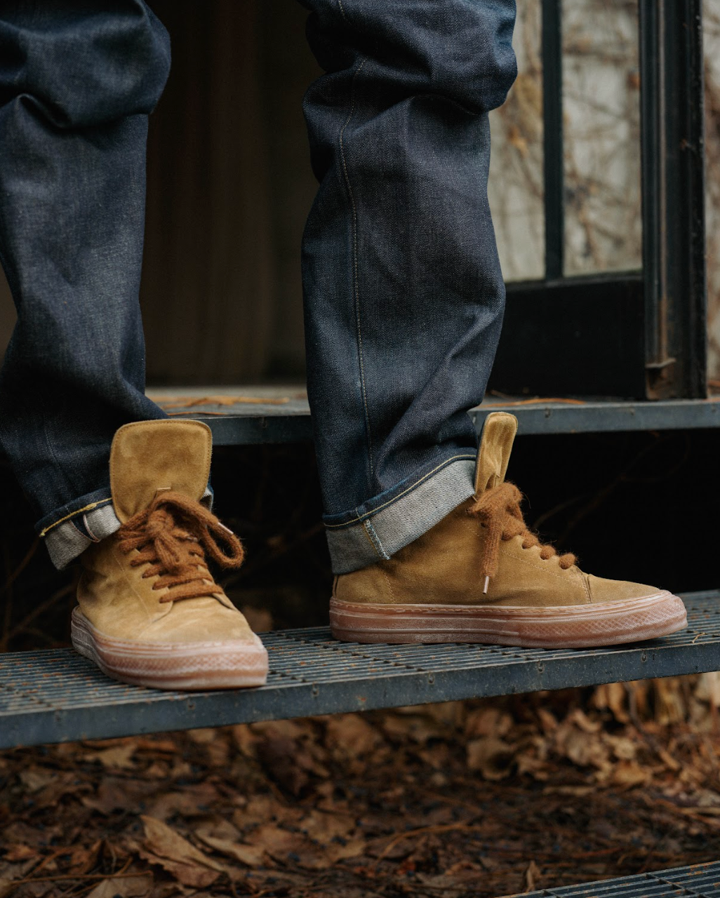 MOMA Fox Cognac Sneakers