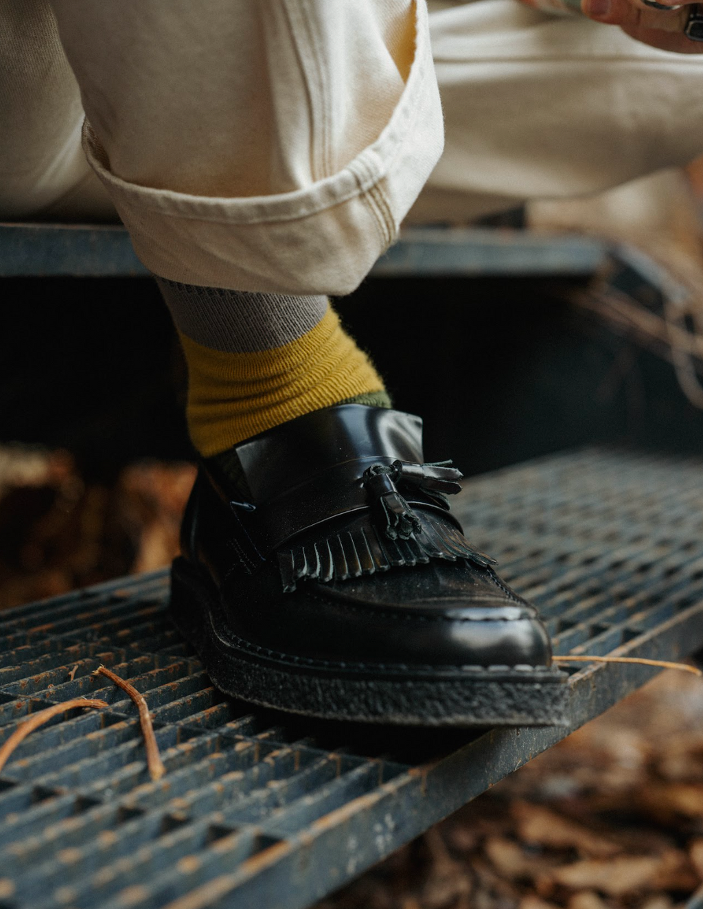 George Cox x Fred Perry Tassel Loafer
