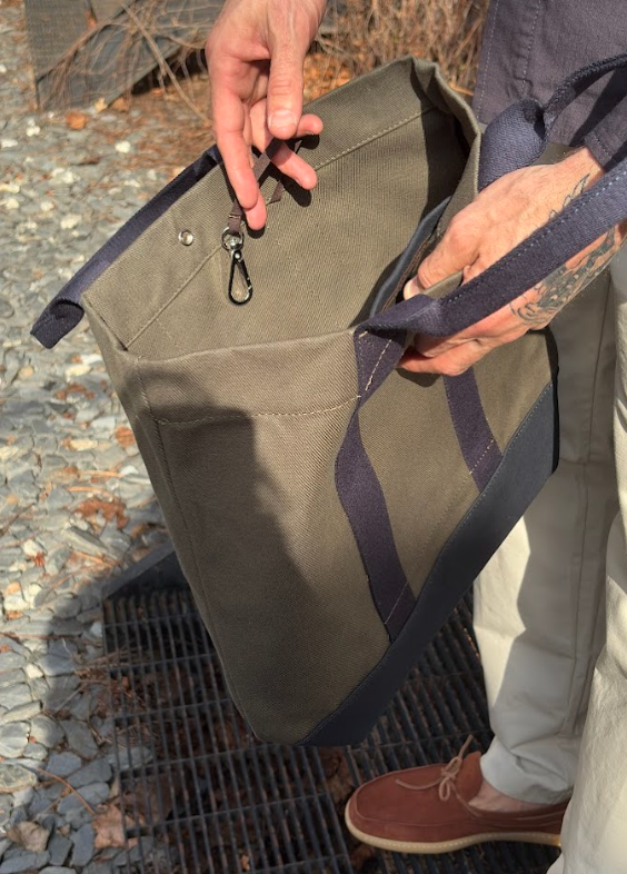Manifattura Ceccarelli Small Tote Bag Bicolor