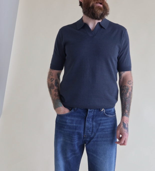Norse Projects Anholt Cotton Paper Polo