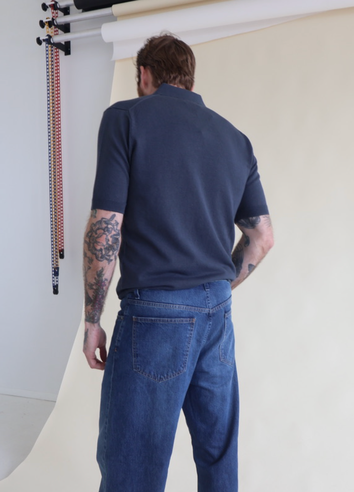 Norse Projects Anholt Cotton Paper Polo