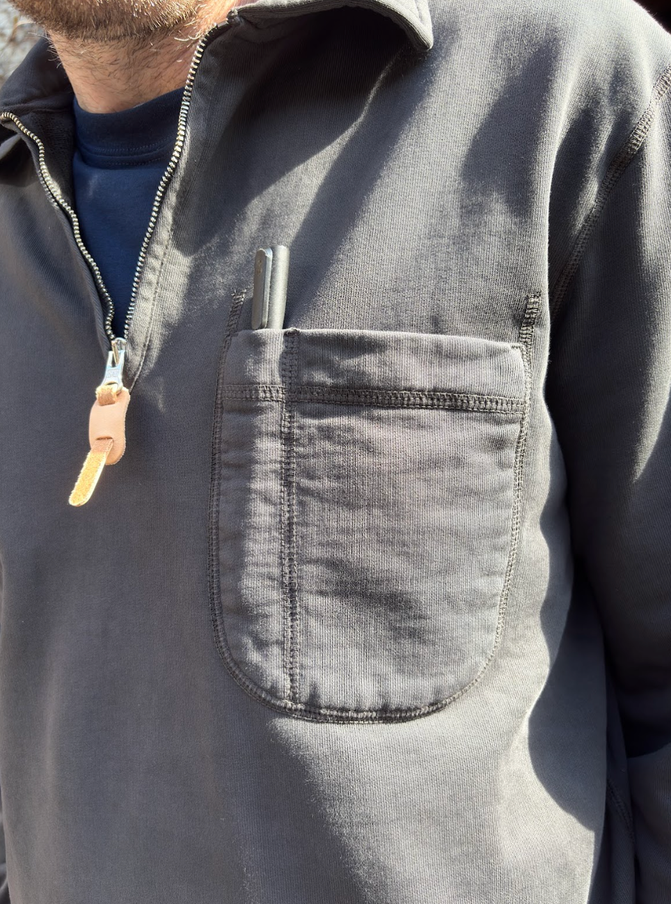 Manifattura Ceccarelli Zip Polo Sweatshirt