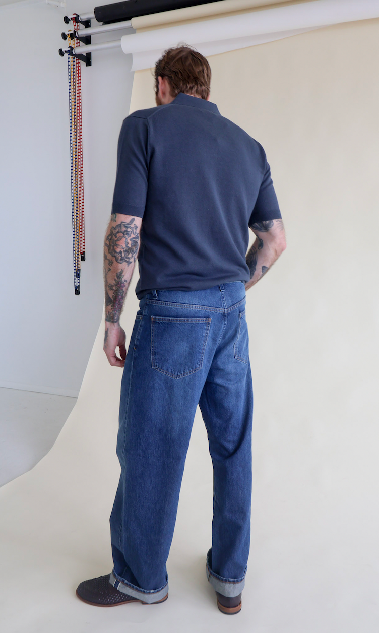 Fleurs de Bagne Classic Denim "F055"