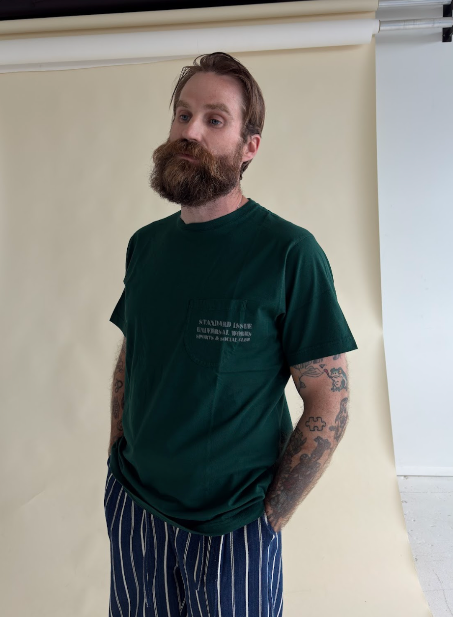 Universal Works Print Pocket Tee