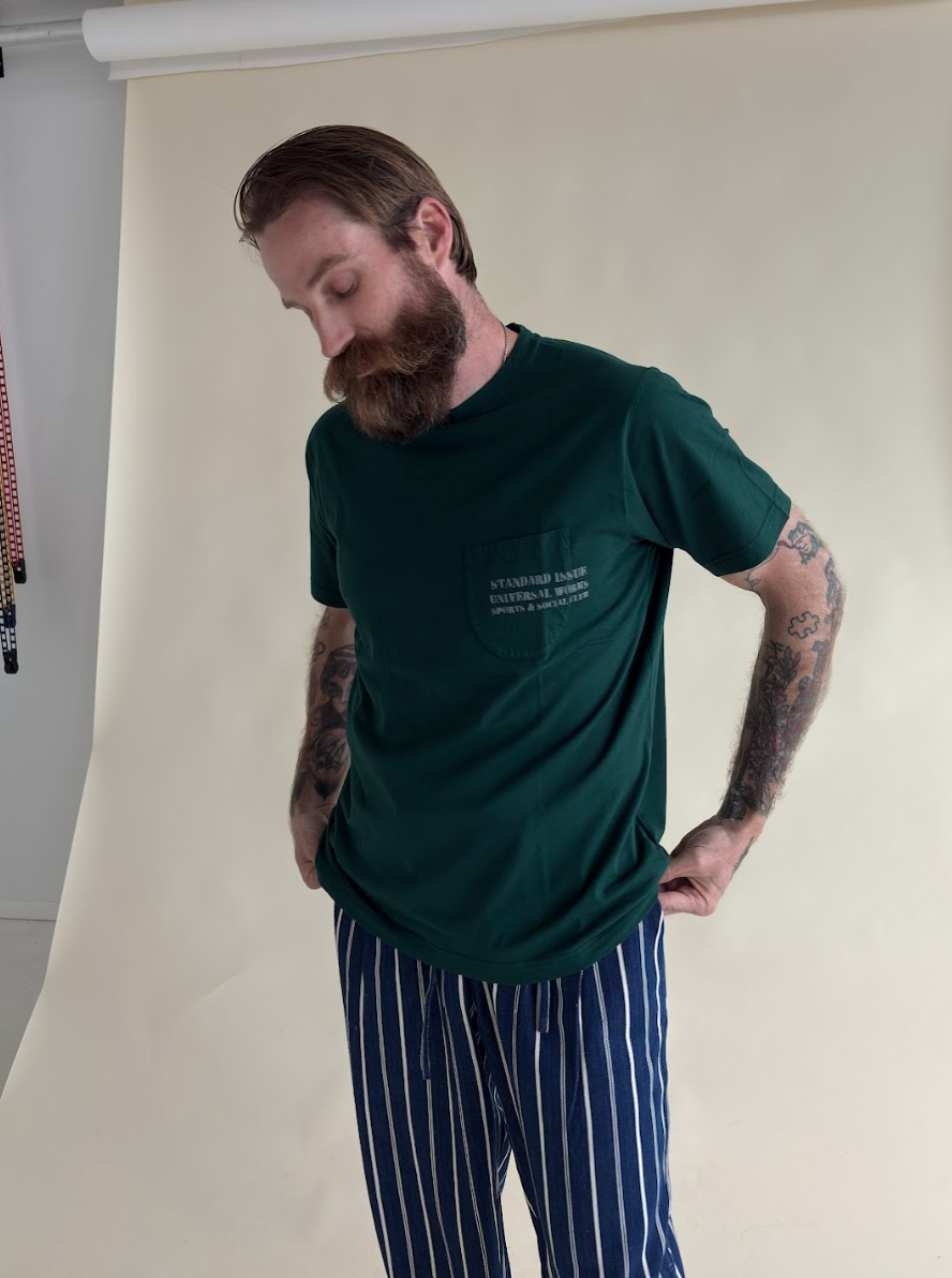 Universal Works Print Pocket Tee