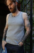 Eat Dust Ribbed Tank Top