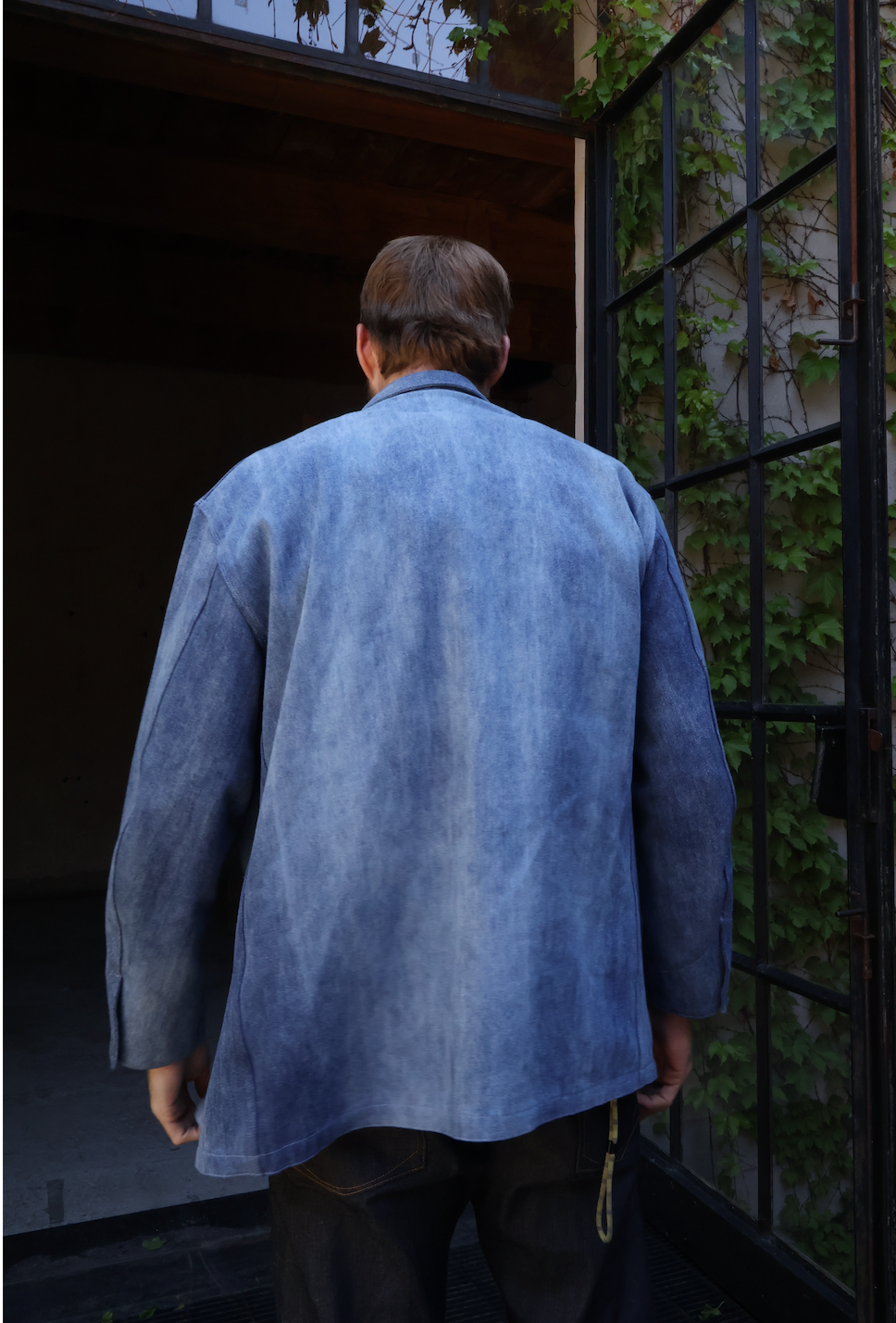 Eat Dust Acid Denim Alcatraz Jacket