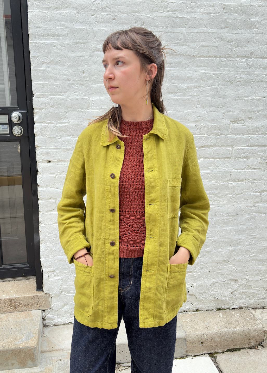 Vetra Heavy Linen Weaved Jacket