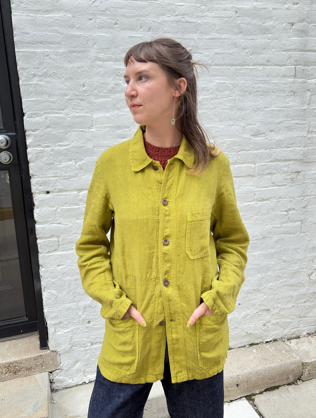 Vetra Heavy Linen Weaved Jacket