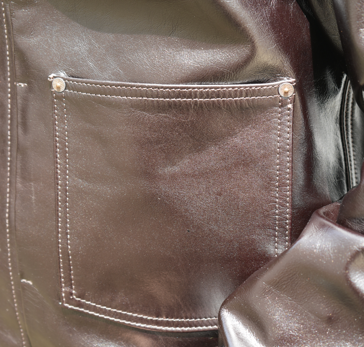 Indigofera Wibaux Leather Jacket