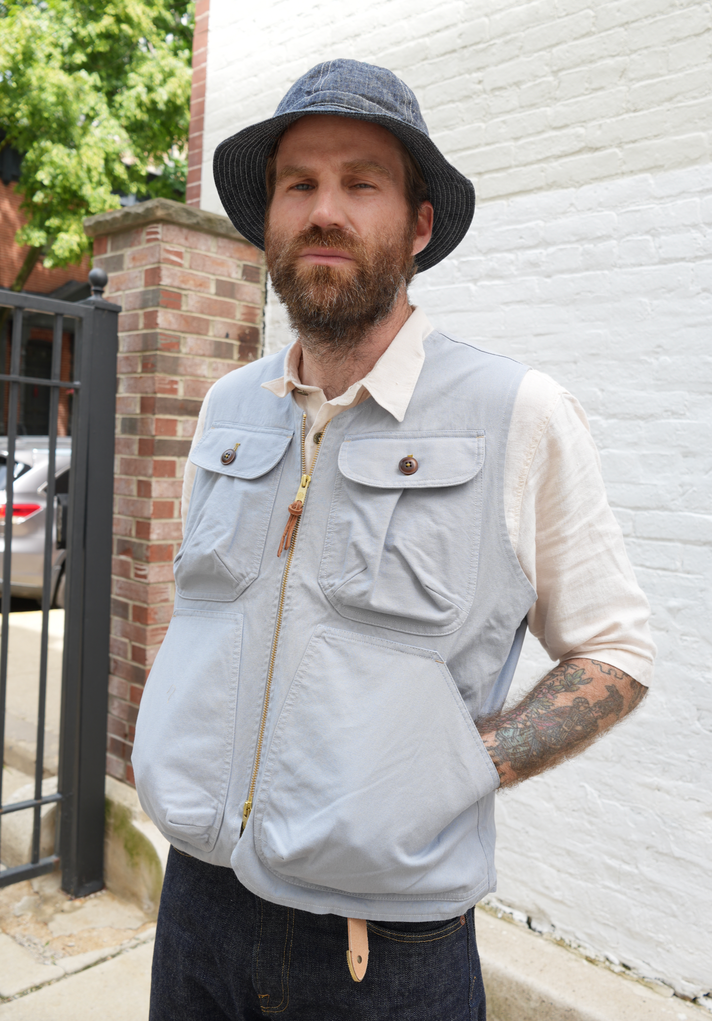 Indigofera Dryden Vest